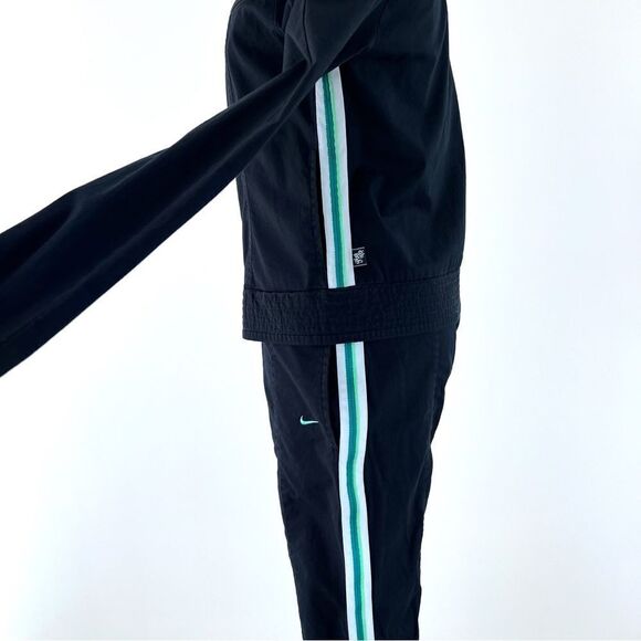 Nike Womens Full Zip Lightweight Jacket and Pants Black Activewear Top S/M - Picture 5 of 12
